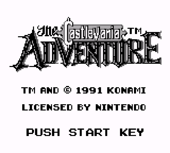 The Castlevania Adventure